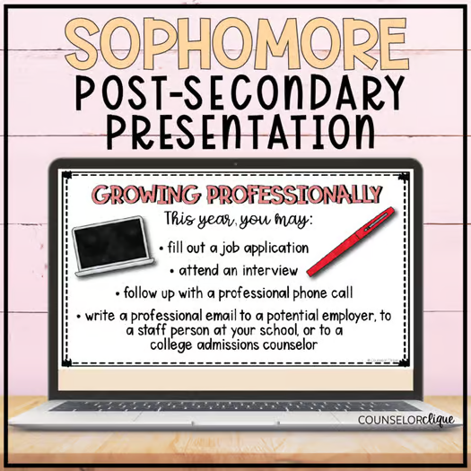 Sophomore Post-Secondary Presentation