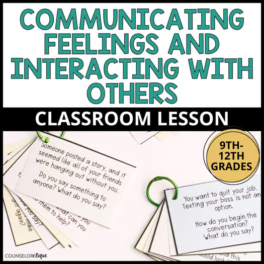 Communicating Feelings and Interacting Classroom Lesson for High School Students
