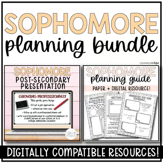 Sophomore Planning Bundle
