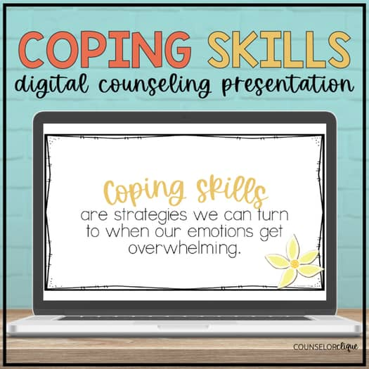 Coping Skills Digital Counseling Activity Presentation