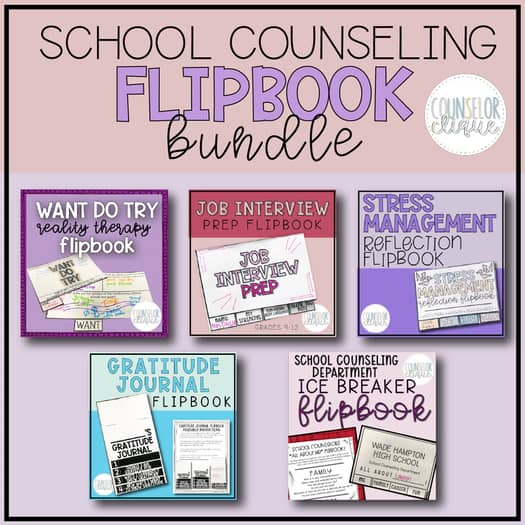 School Counseling Flipbook Bundle