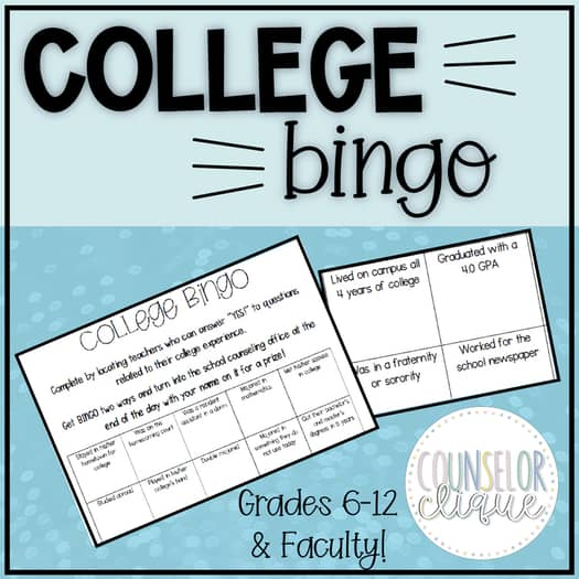 College Bingo