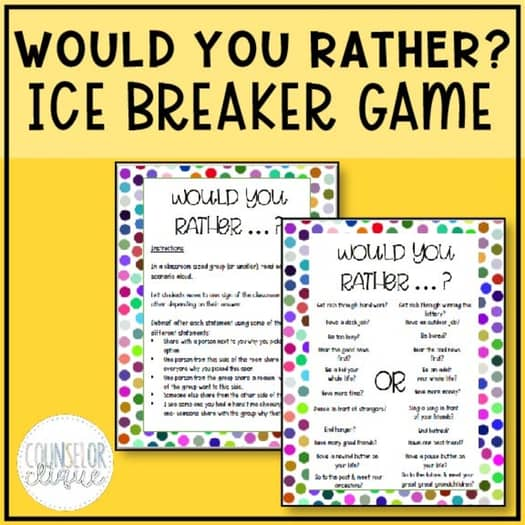 Would You Rather? Ice Breaker Game