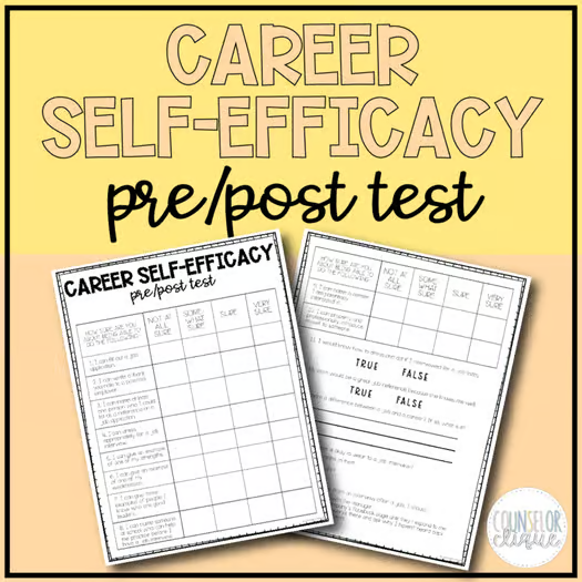 Career Self-Efficacy Pre/Post Test