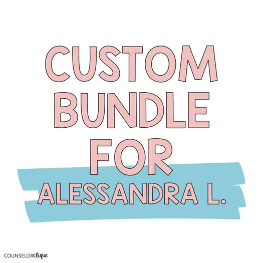 Custom Bundle for Alessandra L.