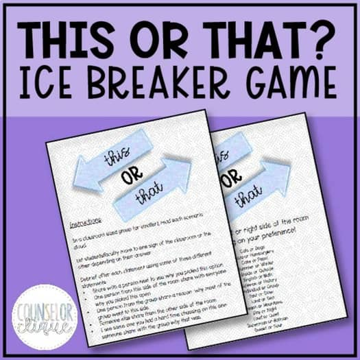 This or That Ice Breaker Game