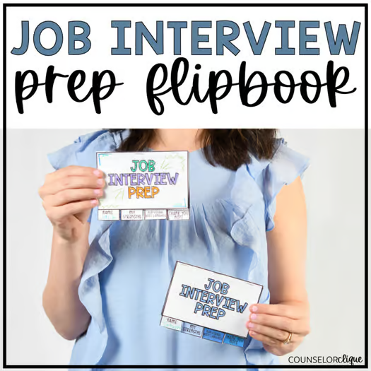 Job Interview Prep Flipbook
