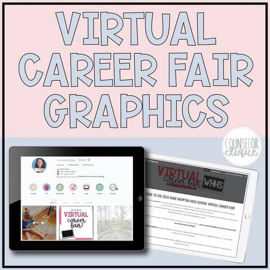 Virtual Career Fair Graphics