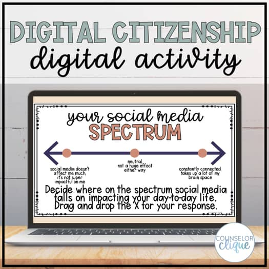 Digital Citizenship Digital Counseling Reflection Activity